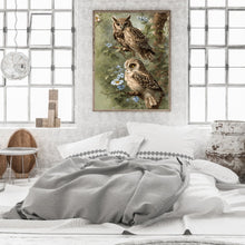 Load image into Gallery viewer, Diamond Painting - Full Round - owl (30*40CM)
