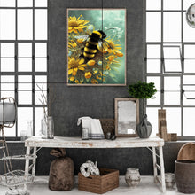 Load image into Gallery viewer, Diamond Painting - Full Round - bee (30*40CM)

