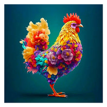 Load image into Gallery viewer, Diamond Painting - Full Round - 12 zodiac chickens (30*30CM)
