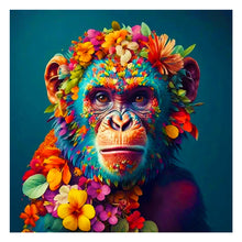 Load image into Gallery viewer, Diamond Painting - Full Round - 12 zodiac monkeys (30*30CM)

