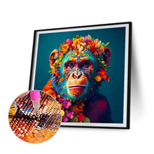 Load image into Gallery viewer, Diamond Painting - Full Round - 12 zodiac monkeys (30*30CM)
