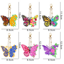 Load image into Gallery viewer, 6pcs Diamond Painting Keychains Kit Handmade DIY Hanging Ornament (YSK121)
