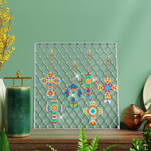 Load image into Gallery viewer, 6pcs Diamond Painting Keychains Kit Handmade DIY Hanging Ornament (YSK127)
