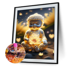 Load image into Gallery viewer, Diamond Painting - Full Round - halo buddha statue (30*40CM)
