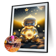 Load image into Gallery viewer, Diamond Painting - Full Round - halo buddha statue (30*40CM)
