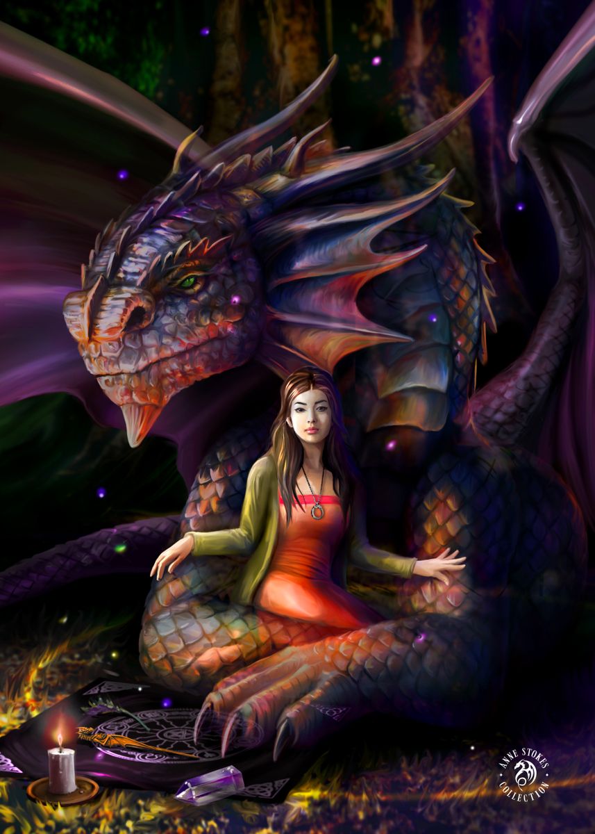 Diamond Painting - Full Round - Spirit Dragon (30*40CM)