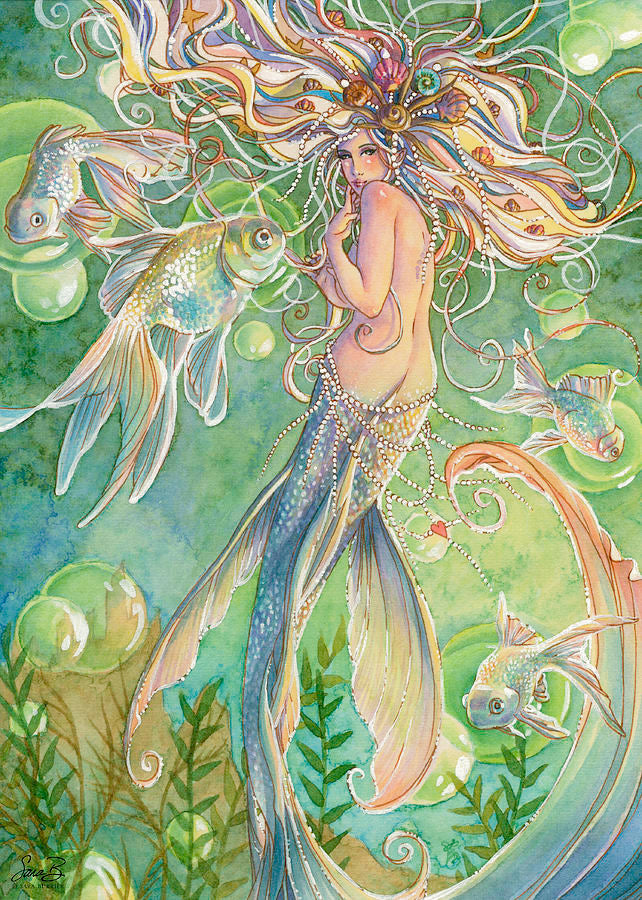 Diamond Painting - Full Round - Fantasy Mermaid (30*50CM)