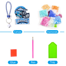 Load image into Gallery viewer, DIY Diamond Art Keychains Craft Rugby Team Badge Hanging Ornament (AA1440-3)
