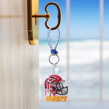 Load image into Gallery viewer, DIY Diamond Art Keychains Craft Rugby Team Badge Hanging Ornament (AA1440-5)
