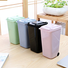 Load image into Gallery viewer, 1PC Mini Desk Waste Bin 650ml Garbage Basket Plastic for Coffee Table (4)
