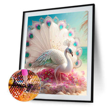 Load image into Gallery viewer, Diamond Painting - Full Round - gorgeous peacock (30*40CM)
