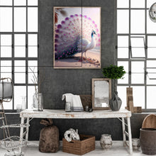 Load image into Gallery viewer, Diamond Painting - Full Round - gorgeous peacock (30*40CM)
