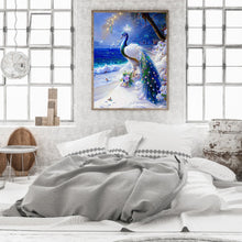 Load image into Gallery viewer, Diamond Painting - Full Round - gorgeous peacock (30*40CM)
