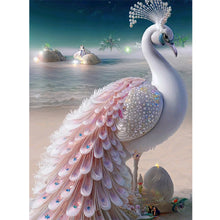 Load image into Gallery viewer, Diamond Painting - Full Round - gorgeous peacock (30*40CM)
