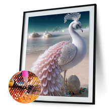 Load image into Gallery viewer, Diamond Painting - Full Round - gorgeous peacock (30*40CM)
