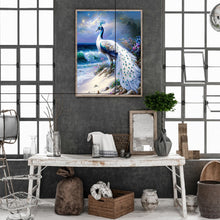 Load image into Gallery viewer, Diamond Painting - Full Round - gorgeous peacock (30*40CM)
