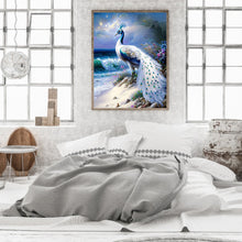 Load image into Gallery viewer, Diamond Painting - Full Round - gorgeous peacock (30*40CM)
