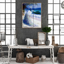 Load image into Gallery viewer, Diamond Painting - Full Round - gorgeous peacock (30*40CM)
