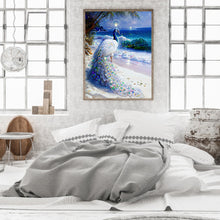 Load image into Gallery viewer, Diamond Painting - Full Round - gorgeous peacock (30*40CM)
