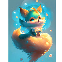 Load image into Gallery viewer, Diamond Painting - Full Round - fantasy pink fox (30*40CM)
