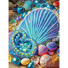 Load image into Gallery viewer, Diamond Painting - Partial Special Shaped - Fantasy colorful shells (30*40CM)
