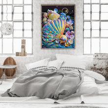 Load image into Gallery viewer, Diamond Painting - Partial Special Shaped - Fantasy colorful shells (30*40CM)
