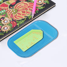 Load image into Gallery viewer, 2pcs Non-Slip Mount Holder 5.59x3.27Inch Diamond Tray Sticky Mats (Blue)
