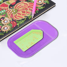 Load image into Gallery viewer, 2pcs Non-Slip Mount Holder 5.59x3.27Inch Diamond Tray Sticky Mats (Purple)
