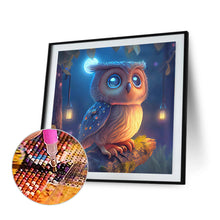 Load image into Gallery viewer, Diamond Painting - Full Round - little owl (30*30CM)
