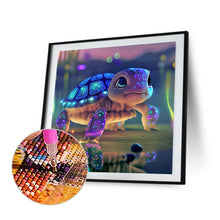 Load image into Gallery viewer, Diamond Painting - Full Round - Fluorescent little turtle (30*30CM)
