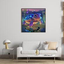 Load image into Gallery viewer, Diamond Painting - Full Round - Fluorescent little turtle (30*30CM)

