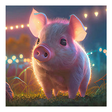 Load image into Gallery viewer, Diamond Painting - Full Round - piggy (30*30CM)
