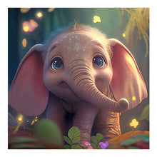 Load image into Gallery viewer, Diamond Painting - Full Round - elephant (30*30CM)
