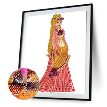 Load image into Gallery viewer, Diamond Painting - Partial Special Shaped - Elegant lady (30*40CM)
