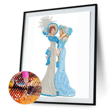 Load image into Gallery viewer, Diamond Painting - Partial Special Shaped - Elegant lady (30*40CM)

