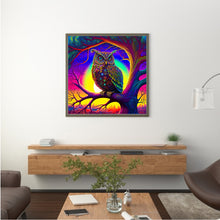 Load image into Gallery viewer, Diamond Painting - Full Round - night owl (30*30CM)
