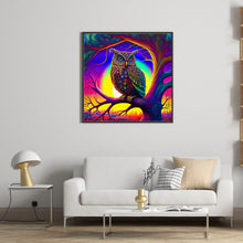 Load image into Gallery viewer, Diamond Painting - Full Round - night owl (30*30CM)
