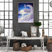Load image into Gallery viewer, Diamond Painting - Partial Special Shaped - Peacock (30*40CM)
