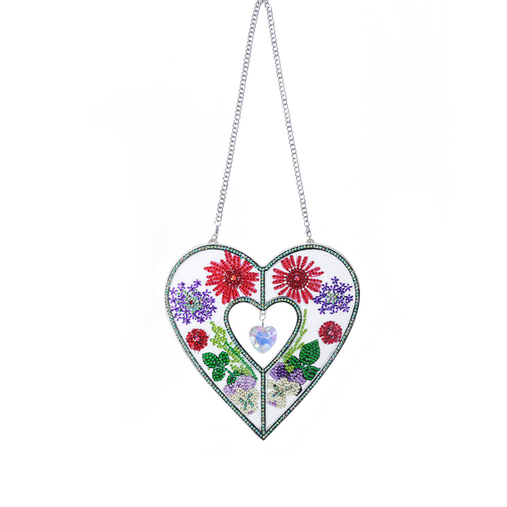 DIY Crystal Diamond Pendant Single-sided Paint by Number for Gift (MP005)