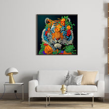 Load image into Gallery viewer, Diamond Painting - Partial Special Shaped - 12 zodiac tigers (30*30CM)
