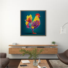 Load image into Gallery viewer, Diamond Painting - Partial Special Shaped - 12 zodiac chickens (30*30CM)
