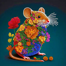 Load image into Gallery viewer, Diamond Painting - Partial Special Shaped - 12 zodiac rats (30*30CM)
