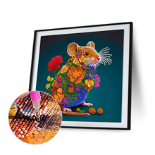 Load image into Gallery viewer, Diamond Painting - Partial Special Shaped - 12 zodiac rats (30*30CM)
