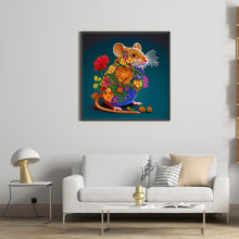 Load image into Gallery viewer, Diamond Painting - Partial Special Shaped - 12 zodiac rats (30*30CM)
