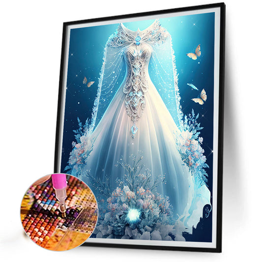 Diamond Painting - Full Round - stunning wedding dress (30*40CM)