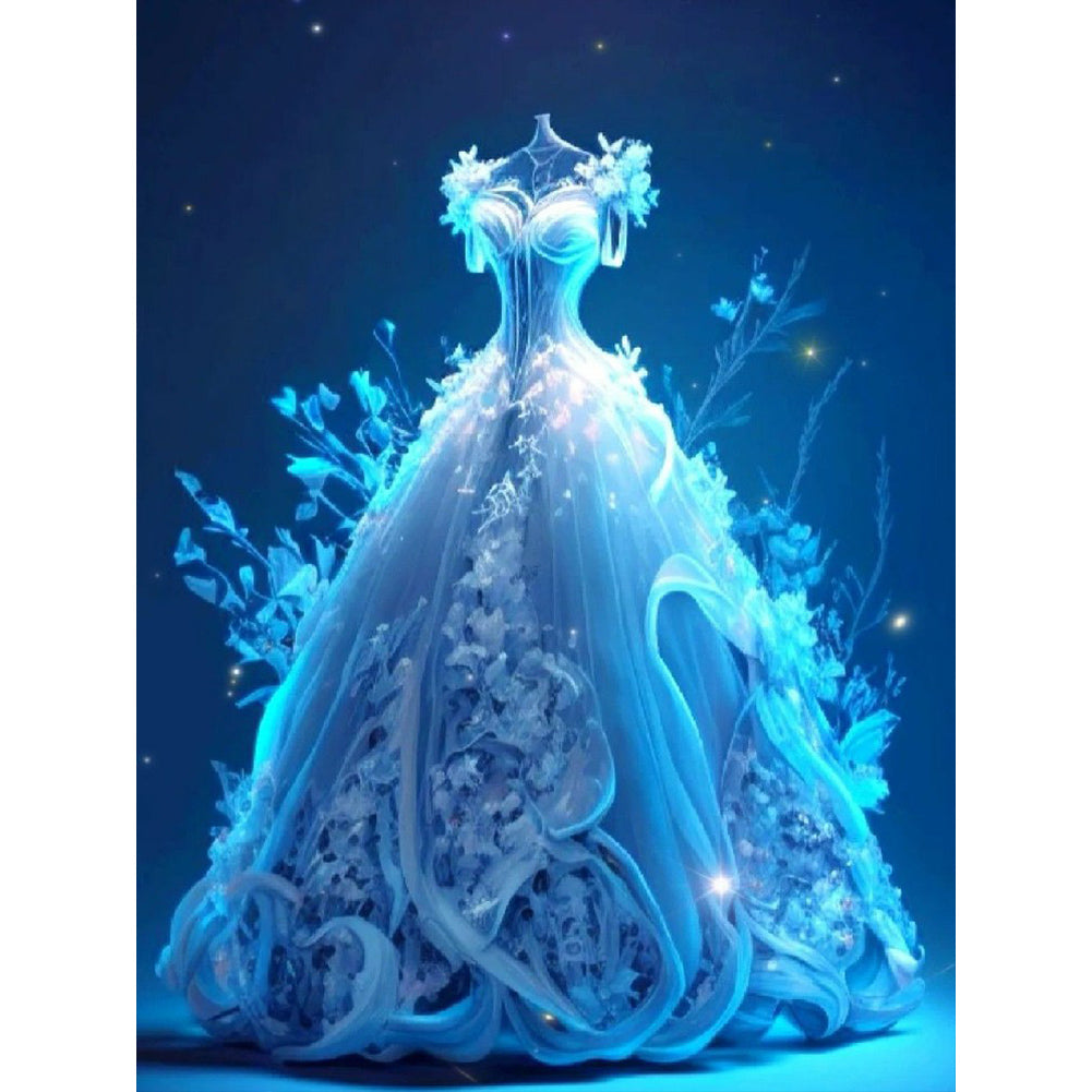 Diamond Painting - Full Round - stunning wedding dress (30*40CM)