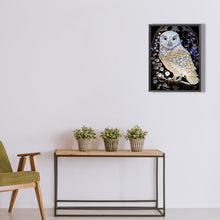 Load image into Gallery viewer, Diamond Painting - Partial Special Shaped - owl (30*40CM)
