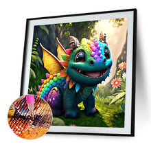 Load image into Gallery viewer, Diamond Painting - Full Round - rainbow pterosaur (30*30CM)
