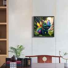 Load image into Gallery viewer, Diamond Painting - Full Round - rainbow pterosaur (30*30CM)

