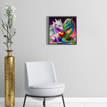 Load image into Gallery viewer, Diamond Painting - Full Round - rainbow pterosaur (30*30CM)
